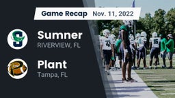 Recap: Sumner  vs. Plant  2022