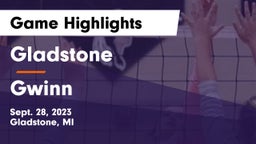 Gladstone  vs Gwinn  Game Highlights - Sept. 28, 2023