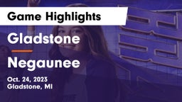 Gladstone  vs Negaunee Game Highlights - Oct. 24, 2023