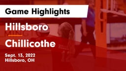 Hillsboro vs Chillicothe  Game Highlights - Sept. 13, 2022