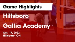 Hillsboro vs Gallia Academy Game Highlights - Oct. 19, 2022