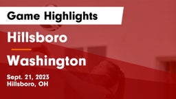 Hillsboro vs Washington  Game Highlights - Sept. 21, 2023