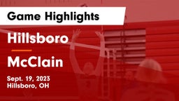 Hillsboro vs McClain  Game Highlights - Sept. 19, 2023