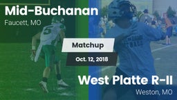 Matchup: Mid-Buchanan High vs. West Platte R-II  2018