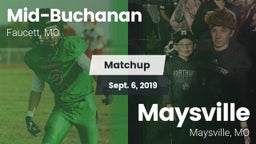 Matchup: Mid-Buchanan High vs. Maysville  2019
