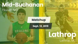 Matchup: Mid-Buchanan High vs. Lathrop  2019