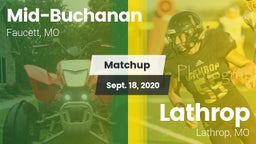 Matchup: Mid-Buchanan High vs. Lathrop  2020