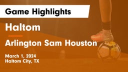 Haltom  vs Arlington Sam Houston  Game Highlights - March 1, 2024