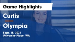 Curtis  vs Olympia  Game Highlights - Sept. 15, 2021