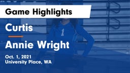 Curtis  vs Annie Wright Game Highlights - Oct. 1, 2021