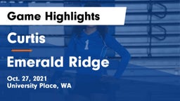Curtis  vs Emerald Ridge Game Highlights - Oct. 27, 2021