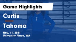 Curtis  vs Tahoma  Game Highlights - Nov. 11, 2021