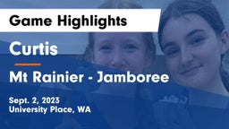 Curtis  vs Mt Rainier - Jamboree Game Highlights - Sept. 2, 2023