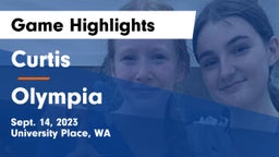 Curtis  vs Olympia  Game Highlights - Sept. 14, 2023