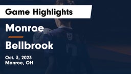 Monroe  vs Bellbrook  Game Highlights - Oct. 3, 2023