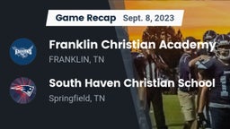 Recap: Franklin Christian Academy vs. South Haven Christian School 2023