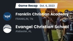 Recap: Franklin Christian Academy vs. Evangel Christian School 2023