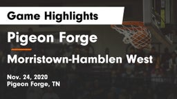 Pigeon Forge  vs Morristown-Hamblen West  Game Highlights - Nov. 24, 2020