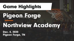 Pigeon Forge  vs Northview Academy Game Highlights - Dec. 4, 2020
