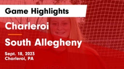 Charleroi  vs South Allegheny  Game Highlights - Sept. 18, 2023