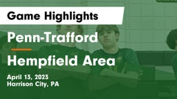 Penn-Trafford  vs Hempfield Area  Game Highlights - April 13, 2023