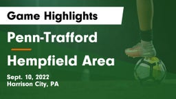 Penn-Trafford  vs Hempfield Area  Game Highlights - Sept. 10, 2022