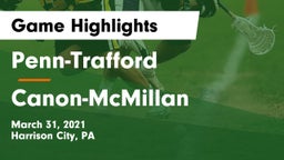 Penn-Trafford  vs Canon-McMillan  Game Highlights - March 31, 2021