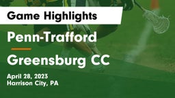 Penn-Trafford  vs Greensburg CC Game Highlights - April 28, 2023