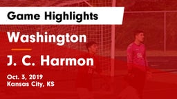 Washington  vs J. C. Harmon  Game Highlights - Oct. 3, 2019