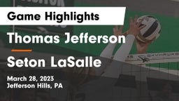 Thomas Jefferson  vs Seton LaSalle  Game Highlights - March 28, 2023