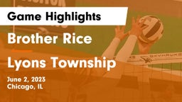 Brother Rice  vs Lyons Township  Game Highlights - June 2, 2023