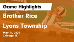 Brother Rice  vs Lyons Township  Game Highlights - May 11, 2024