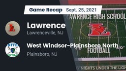 Recap: Lawrence  vs. West Windsor-Plainsboro North  2021