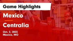 Mexico  vs Centralia  Game Highlights - Oct. 2, 2023