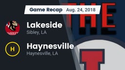 Recap: Lakeside  vs. Haynesville  2018