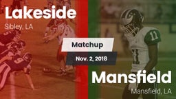 Matchup: Lakeside vs. Mansfield  2018