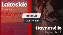 Matchup: Lakeside vs. Haynesville  2019