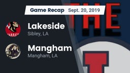 Recap: Lakeside  vs. Mangham  2019
