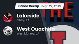 Recap: Lakeside  vs. West Ouachita  2019