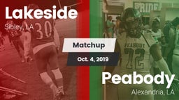 Matchup: Lakeside vs. Peabody  2019