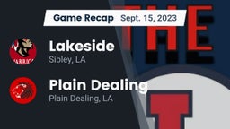 Recap: Lakeside  vs. Plain Dealing  2023