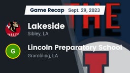 Recap: Lakeside  vs. Lincoln Preparatory School 2023