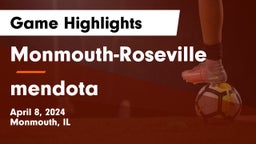 Monmouth-Roseville  vs mendota Game Highlights - April 8, 2024