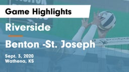 Riverside  vs Benton -St. Joseph Game Highlights - Sept. 3, 2020