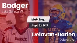 Matchup: Badger  vs. Delavan-Darien  2017