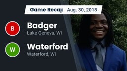 Recap: Badger  vs. Waterford  2018