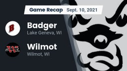 Recap: Badger  vs. Wilmot  2021