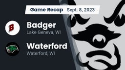 Recap: Badger  vs. Waterford  2023
