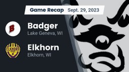 Recap: Badger  vs. Elkhorn  2023
