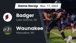 Recap: Badger  vs. Waunakee  2023